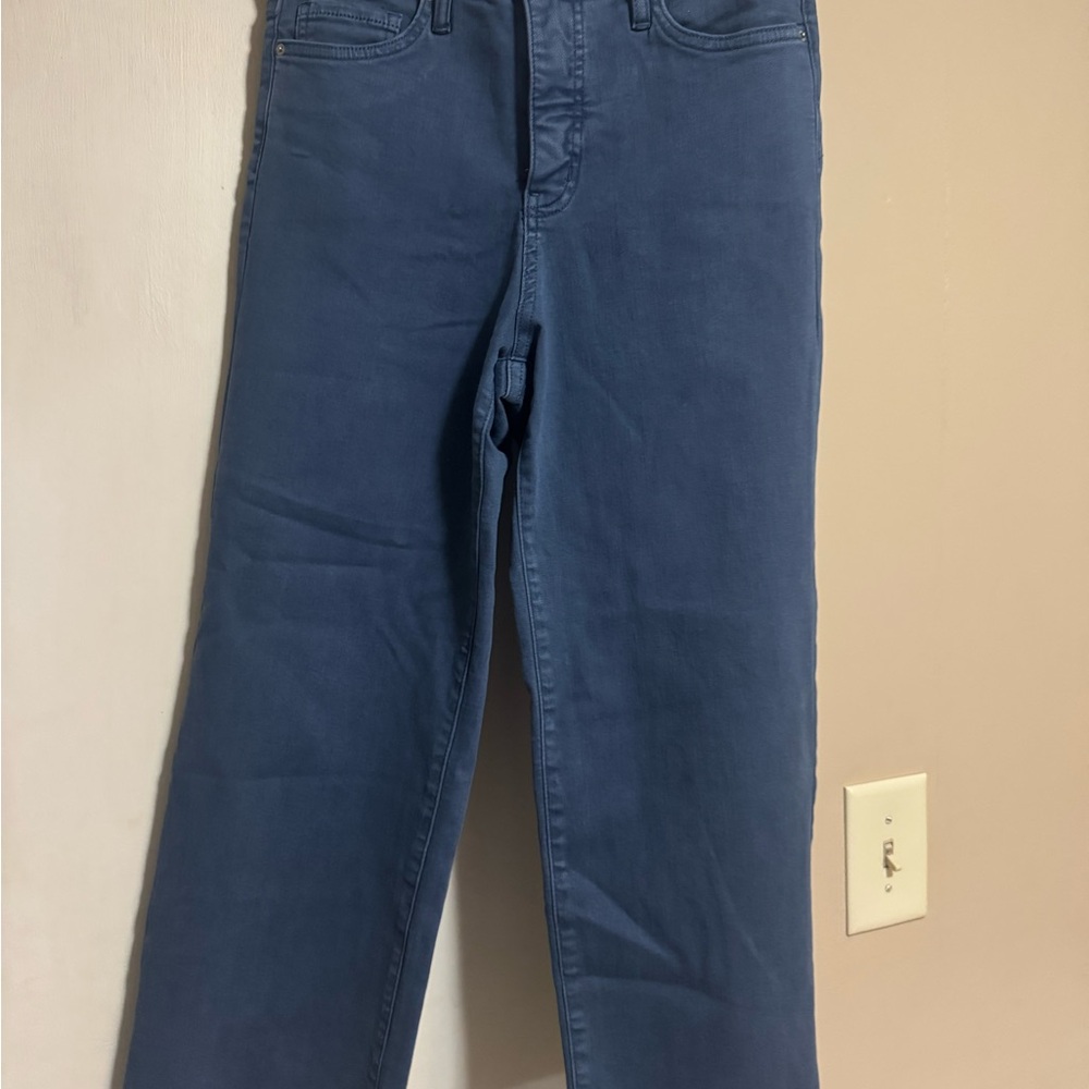High-Rise cropped Women's Jeans in Navy Blue size 27/8 NWOT